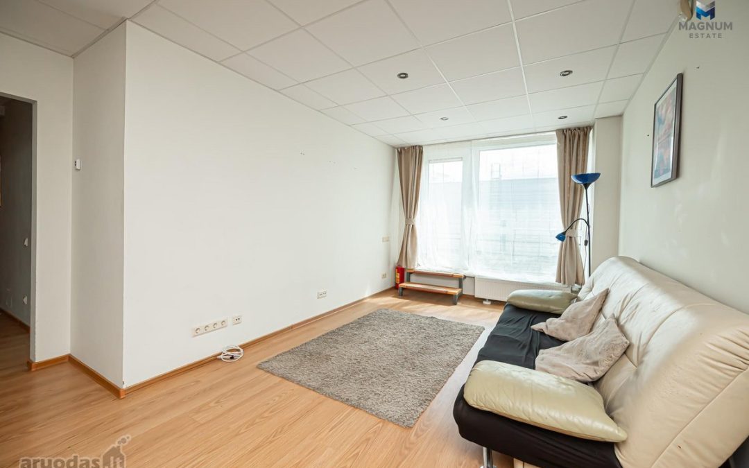 2 kambarių butas su 35 m² terasa Fabijoniškėse